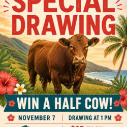 Half Cow Special Raffle Buy 4 get 1